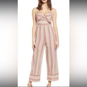 NEW J.O.A Linen Blend Jump Suit! Size Medium